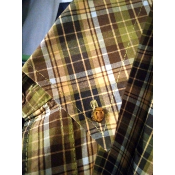 Saltaire Button Down Shirt Collared Pocketed Long Sleeve Business Casual XXL - Picture 5 of 12